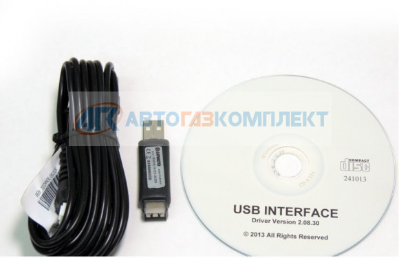 Интерфейс - кабель USB EASY FAST  (диск) ГБО
